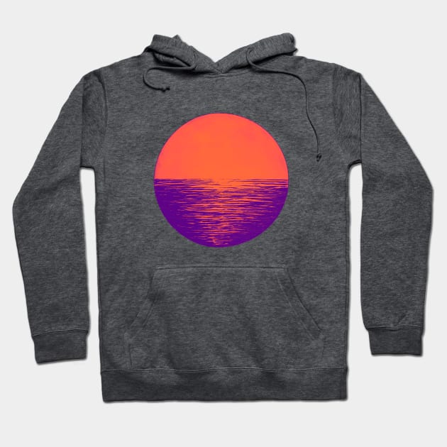 Neon Waves Hoodie by bridgetrolljess